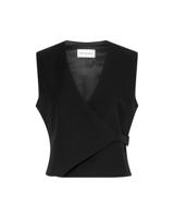 Msch Copenhagen Mschmacy Michelle Waistcoat Gilets Black Msch Copenhagen Mschmacy Michelle Waistcoat Gilets Black