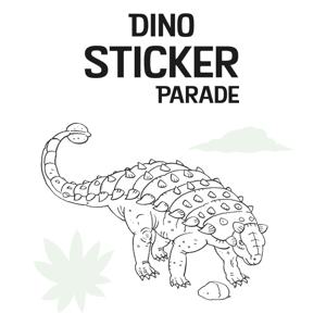 Deltas Dino sticker parade