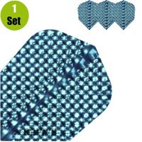 Designa Dimplex Dartflights - Aqua