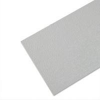 Schopplaat voor hordeur 900 x 330 x 0,5 mm - Aluminium wit gelakt