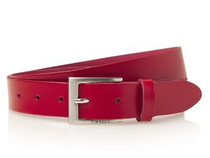 Timbelt Leren Riem 3 cm Rood