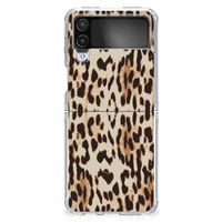 Samsung Galaxy Z Flip 4 TPU Hoesje Leopard