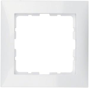Berker S.1 1-voudig afdekraam wit glans 10118989