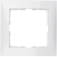 Berker S.1 1-voudig afdekraam wit glans 10118989
