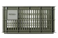 Gerecyclede fietskrat Basil Crate S 17.5 liter 29 x 39 x 20 cm - moss green