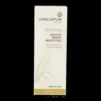 Living Nature Nachtcreme gevoelige huid 50 Milliliter