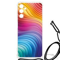 Shockproof Case voor Samsung Galaxy A13 5G | A04s Regenboog - thumbnail