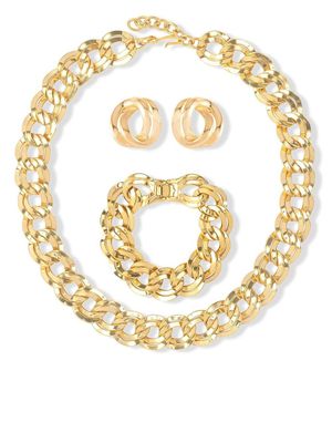 Monet Pre-Owned lot de colliers, bracelets et boucles d'oreilles (années 1980)