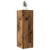 Tv-meubel 30,5x30x90 cm bewerkt hout oud houtkleurig