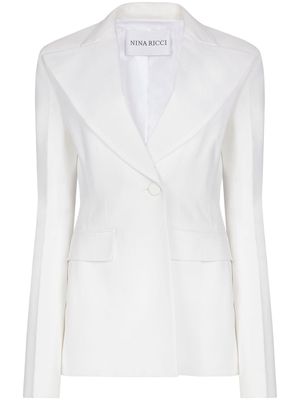 Nina Ricci Blazer met dubbele rij knopen - Wit