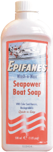epifanes seapower wash-n-wax boatsoap 5 ltr