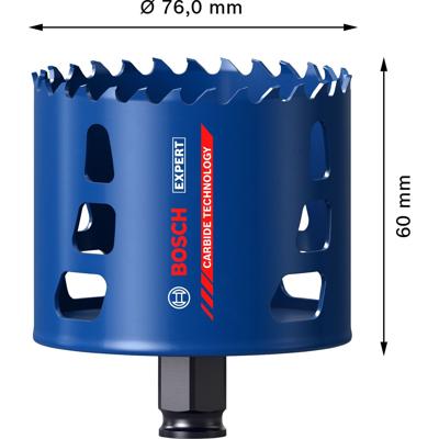 Bosch Professional EXPERT Tough Material gatzaag 76mm - 2608900436