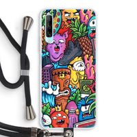 Vexx Mixtape: Huawei P Smart Pro Transparant Hoesje met koord