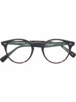 Oliver Peoples lunettes de vue Romare à monture ronde - Noir - thumbnail