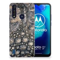 Motorola Moto G8 Power Lite | TPU Hoesje | Krokodillenprint