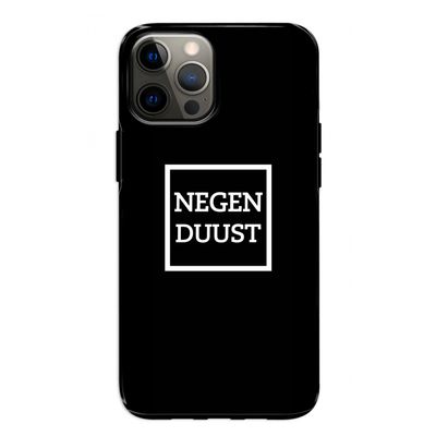 Negenduust black: iPhone 12 Tough Case