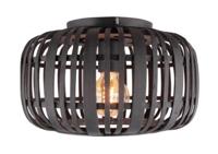 Brilliant PlafondlampWoodrow 32cm zwart - 99498/76