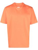 Heron Preston t-shirt en coton à logo brodé - Orange