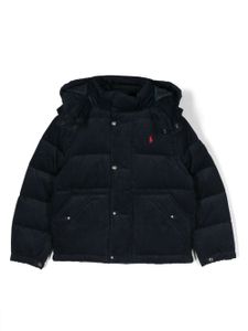 Ralph Lauren Kids doudoune Boulder en coton - Bleu