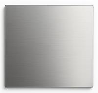 RVS vierkante plaat 100x100x3mm (set van 2 stuks)