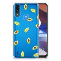 Motorola Moto E7/E7i Power | Siliconen Case | Avocado