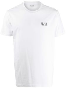 Ea7 Emporio Armani t-shirt à logo imprimé - Blanc