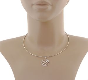 TFT Zilveren Ketting Rondje Zirkonia 1,5 mm x 42+3 cm