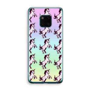 Musketon Unicorn: Huawei Mate 20 Pro Transparant Hoesje
