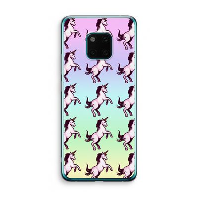 Musketon Unicorn: Huawei Mate 20 Pro Transparant Hoesje