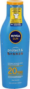 Sun protect & bronze zonnemelk SPF20