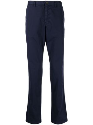 PS Paul Smith pantalon chino en sergé à patch logo - Bleu