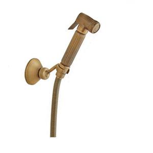 Nostalgisch bronzen bidet sproeier