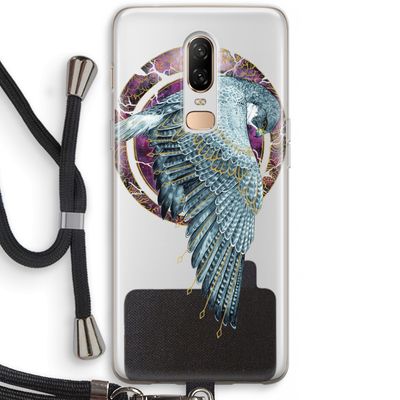 Golden Falcon: OnePlus 6 Transparant Hoesje met koord