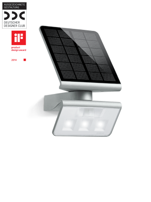 Steinel Buitenlamp XSOLAR L-S zilver - 671013