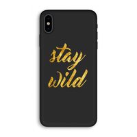 Stay wild: iPhone XS Biologisch afbreekbaar hoesje