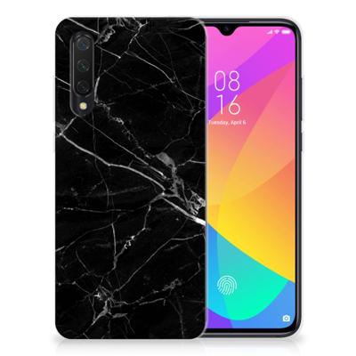 Xiaomi Mi 9 Lite | TPU | Siliconen hoesje | Marmer Zwart - Origineel Cadeau Vader
