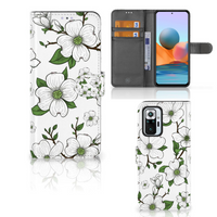 Xiaomi Redmi Note 10 Pro Hoesje Dogwood Flowers - thumbnail