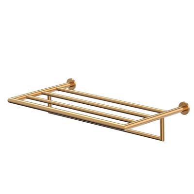 Handdoekrek Xenz Duero | 60 cm | 5 houders | Goud geborsteld