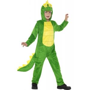 Dierenpak Onesie krokodil - groen - kinderen - carnaval verkleedkleding dieren