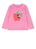 Stella McCartney Kids haut à imprimé graphique - Rose