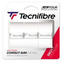 Tecnifibre Contact Slim Overgrip White - thumbnail