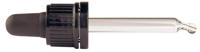 Helios Holland pipet glas zwart 20ml