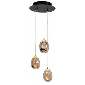 Hanglamp Egg goud 3 lichts