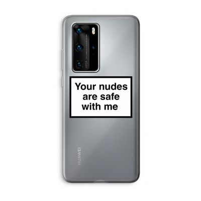 Safe with me: Huawei P40 Pro Transparant Hoesje