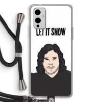 Let It Snow: OnePlus 9 Transparant Hoesje met koord