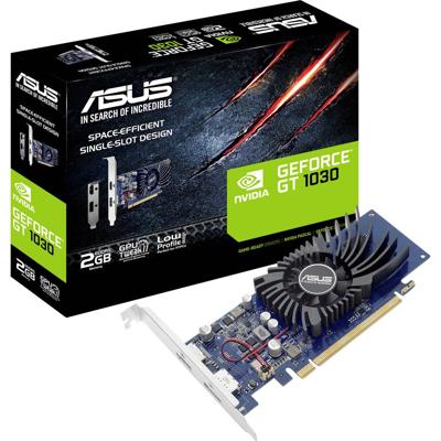 Asus Nvidia GeForce GT1030 Videokaart 2 GB GDDR5-RAM PCIe HDMI, DisplayPort Low Profile