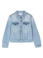 DONDUP KIDS veste en jean à effet légèrement délavé - Bleu - thumbnail