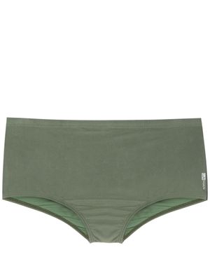 Lygia & Nanny short de bain Copacabana à logo imprimé - Vert