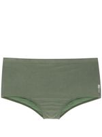 Lygia & Nanny short de bain Copacabana à logo imprimé - Vert