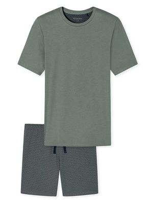 Schiesser - Pyjama Short - Fine Interlock - 713, Maat:50